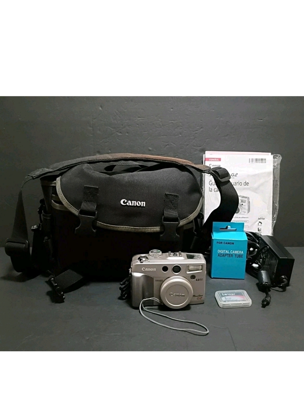 Canon Power Shot G2 4.0 Megapixels PC 1015 with Accessories See Description